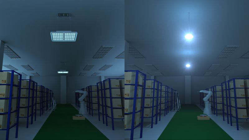 Mild kontra High Bay